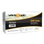 versando lot de 250 enveloppes autocollantes sans fenêtre Blanc Format DIN long 22 x 11 cm