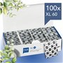 FAIR SQUARED Boîte de 100 préservatifs XL - Préservatifs végétaliens 100pcs fabriqués à partir de caoutchouc naturel issu du com