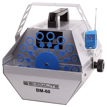 Showlite BM-60 Machine à Bulles Avec Télécommande