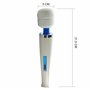 ToyAmour Vibromasseur T0019 Wand 31 cm Vibrateur Stimulant à Double Stimulation avec 30 Vibrations Baton Massage Vibrant Dildo G