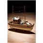 aubaho Modèle de Navire Maquette de Navire de pêche Bois 45cm Pas de kit