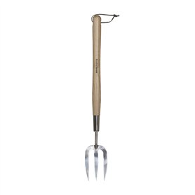 Kent & Stowe longue fourche de jardin à main – Fourche à fleurs en acier inox