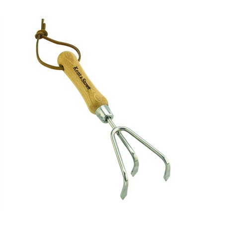 Kent & Stowe griffe piocheuse – Griffe de jardin 3 dents en acier inoxydable