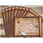 EDITON COLIBRI (10727 FR) Invitations en Français "Chasse au trésor": Paquet de 10 cartes d‘invitation pour un prochain annivers