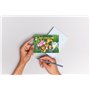 Edition Colibri (10968 FR Lot de 10 Cartes d‘invitation ANIMAUX DE ZOO en Français pour un anniversaire d‘enfant ou pour une par