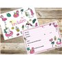 Edition Colibri 10981 FR Lot de 10 Cartes d‘invitation FÉTE DE PISCINE en Français pour un anniversaire d‘enfant ou pour une fêt