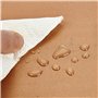 LIVAIA Papier cuisson réutilisable : 3x papiers de cuisson premium réutilisables pour le four et le grill - Tapis de cuisson lav