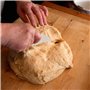 Set de coupe pâte: 3 raclettes à pâte pour la pâtisserie - Spatule couteau pour la cuisine - Materiel boulangerie coupe gateau L