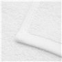 ZOLLNER Set de 10 Petites Serviettes pour invités, 30x30 cm, Coton, Blanc