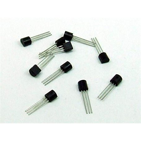 POPESQ® - 10 pcs. x KSP2222A (2N2222) Transistor NPN / 10 pcs. x KSP2222A (2N2222) Transistor NPN #A836