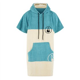 WAVE HAWAII LAGOS Poncho 2021 creme/blue