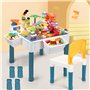 AptoFun 6-in-1 Kindertisch Stuhl Set Kinder Spieltisch
