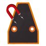 ProPlus 341215 Niveau Nivelette Triangle avec Aimant,Orange