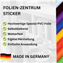 folien-zentrum - I Love Sushi 14 x 8 cm – Autocollant de qualité supérieure pour tuning de voiture – OEM & JDM – Autocollant amu