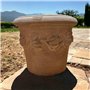 Conca Limoni Pot de Fleurs, en Terre Cuite, résistant au Gel, 36 cm