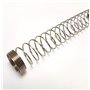 Ressort anti-torsion en acier inoxydable pour tuyau en silicone - Protection anti-torsion pour tuyaux en silicone - 103,6 mm de 