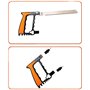 Kit de scie à métaux 12 en 1 - Scie à main multifonction pour camping et extérieur - Mini scie à fil universelle avec valise - S