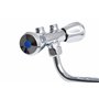 Thermoflow QMIX10 Robinet mélangeur à Deux poignées pour Le Rangement sur la Table, Chromée, (H x B x T): 240 x 100 x 40 mm