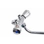 Thermoflow QMIX10 Robinet mélangeur à Deux poignées pour Le Rangement sur la Table, Chromée, (H x B x T): 240 x 100 x 40 mm
