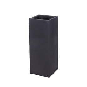 Spetebo Pot de fleurs carré XXL en plastique