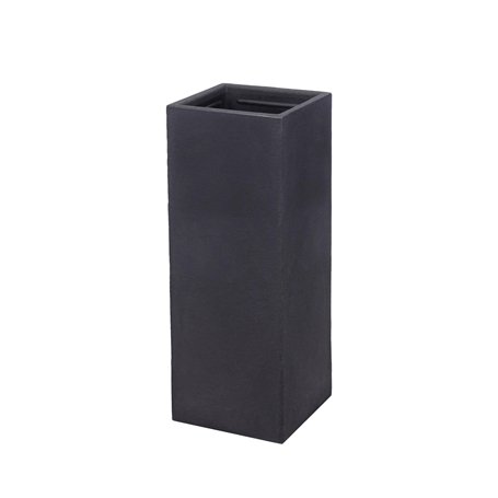 Spetebo Pot de fleurs carré XXL en plastique