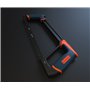 Presch Scie à métaux 300mm - Angles à 45° et 90°- Scie métal à lame HSS bi-métal interchangeable - Scie à main professionnelle -