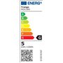 TRANGO 6740-45 Lot de 4 éclairage d'armoire de cuisine noir mat *COOK* encastrable - spot encastré avec module LED 4x 4,8 watts 