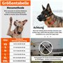 AMATHINGS Muselière en nylon pour chien - Taille M - Empêche les morsures, la mastication et les aboiements - Permet de haleter 