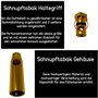 EKNA Snuff Bullet Boîte à tabac à priser en poudre pour catapulte V2 Doré