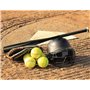 Heldenwerk Batte de Baseball en Bois ou Aluminium - 31 Pouce Batte Baseball avec Poignée antidérapante - Battes de Base-Ball pou