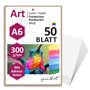 Lot de 50 cartes postales vierges à personnaliser I dv_340 I Format A6