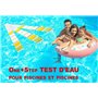 One+Step 50 bandelettes de test de piscine - testeur d'eau 6-en-1 - testeur de piscine pour piscine/aquarium