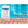 One+Step 50 bandelettes de test de piscine - testeur d'eau 6-en-1 - testeur de piscine pour piscine/aquarium
