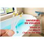 One+Step 50 essais de test de piscine - testeur d'eau 3-en-1 - testeur de piscine pour piscine/aquarium