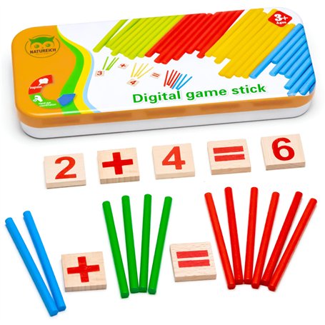 Natureich Montessori Mathématique Tableau Garçon et Fille