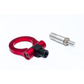 Pour Honda Civic Crochet Remorquage Anneau D'attelage Tow Hook Rouge