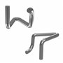 SmartProduct Ajusteurs de hauteur pour parc de jeu pour bébé, Crochets de remplacement, pack de 2 rehausseur en acier galvanisé 