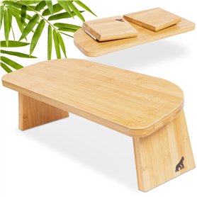 My Fat Gorilla Banc de Méditation Pliable en Bambou