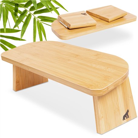 My Fat Gorilla Banc de Méditation Pliable en Bambou