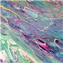 Mont Marte Vernis – 240ml – Brillant Irisé – Vernis pour peinture Acrylique – Vernis Acrylique à l'effet chatoyant impressionnan