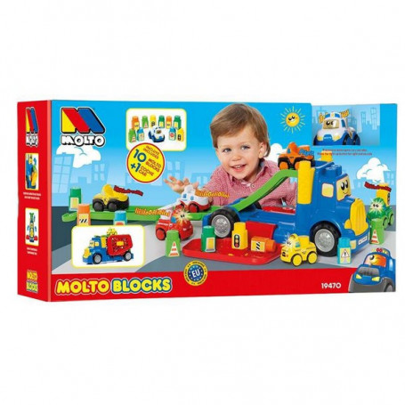 Camion avec blocs de construction Moltó (82 cm) (10 blocks) 81,99 €