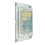 Logistic Sign System Cadre amovible, échange rapide d'informations avec supports en acier inoxydable, pour cabinet, bureau, cabi