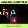 AVANA Gilet réfléchissant de sécurité réglable Gilet de sécurité léger Haute visibilité Jogging Vélo Randonnée Course Moto Adult