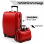 SAFELOCKS Cadenas à combinaison numérique haut de gamme – avec câble de 90 cm – code individuel – super léger et compact – idéal