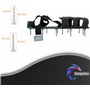 Pangolino Chaussures à ongles entièrement assemblés - Clous de 42 mm + clous de 60 mm - Utilisé comme aérateur de pelouse ou com
