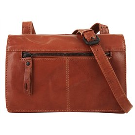 X-ZONE Sac à Bandoulière en Cuir Véritable pour Femme | Vintage avec Fermeture Magnétique | Crossbody Rétro avec Couture Sellier