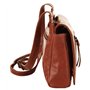 X-ZONE Sac à Bandoulière en Cuir Véritable pour Femme | Vintage avec Fermeture Magnétique | Crossbody Rétro avec Couture Sellier