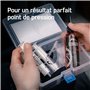 Borgen Kit de Purge Convient pour TEKTRO-TRP Freins à Disque hydrauliques I Kit d'entretien des Freins de vélo I Kit de Purge av