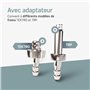 Borgen Kit de Purge Convient pour TEKTRO-TRP Freins à Disque hydrauliques I Kit d'entretien des Freins de vélo I Kit de Purge av