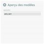 Borgen Lot de 2 paires de plaquettes de frein à disque de vélo - Convient pour MT5, MT7 - Semi-métallique compatible avec les pl